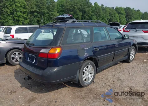 2003 Subaru Outback из США, поврежденный, VIN 4S3BH675236656482